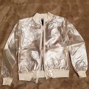 Marc Jacobs clear rain jacket fanny pack